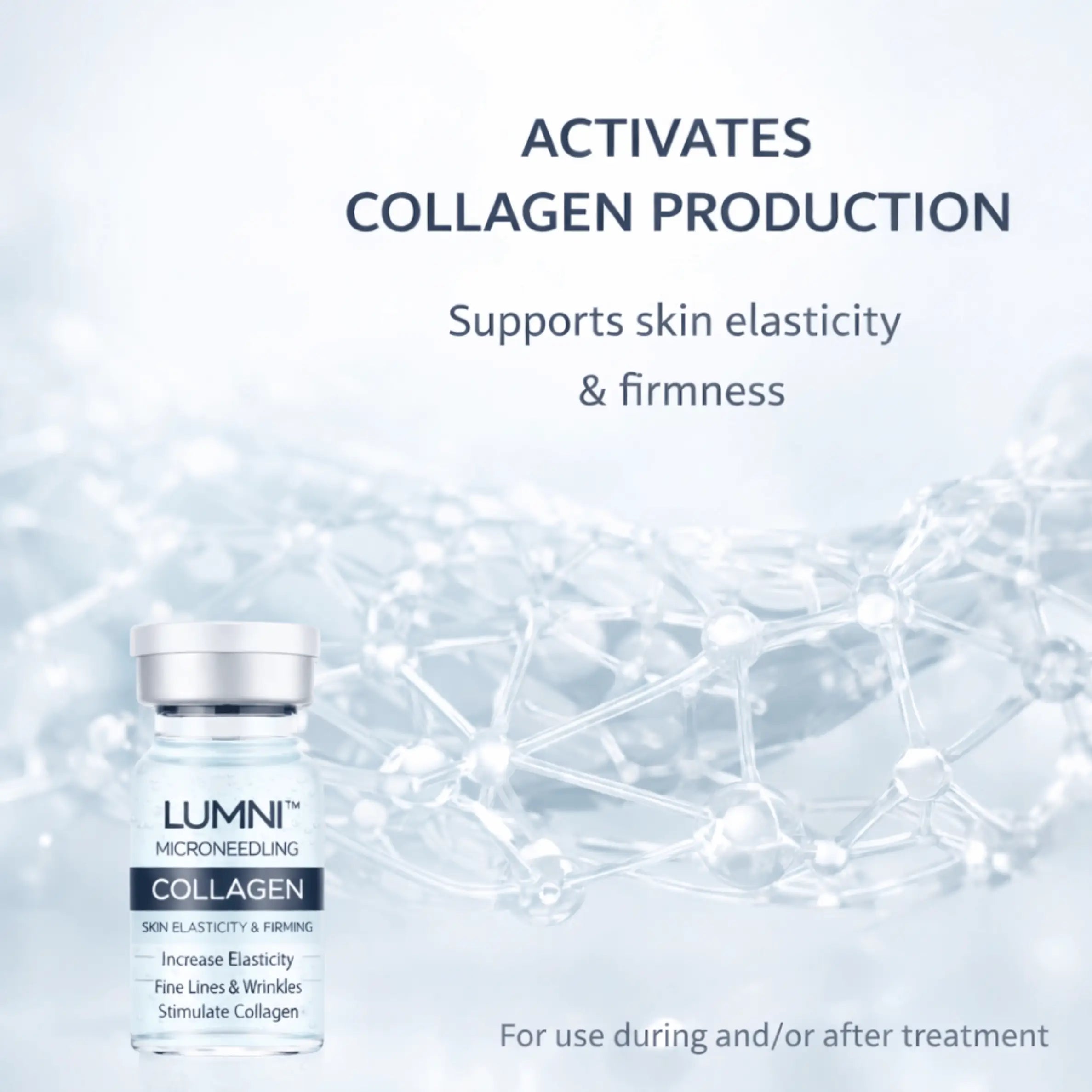 Collagen microneedling serum designed to support skin firmness and stimulate collagen production