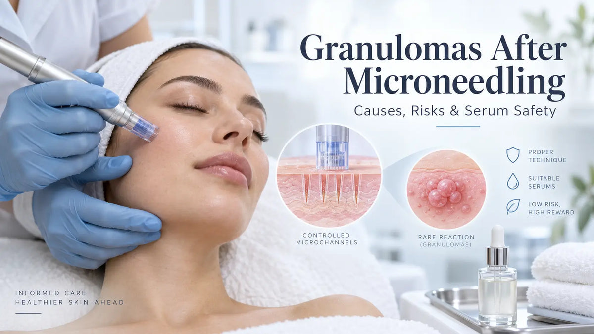 Can microneedling cause granulomas?