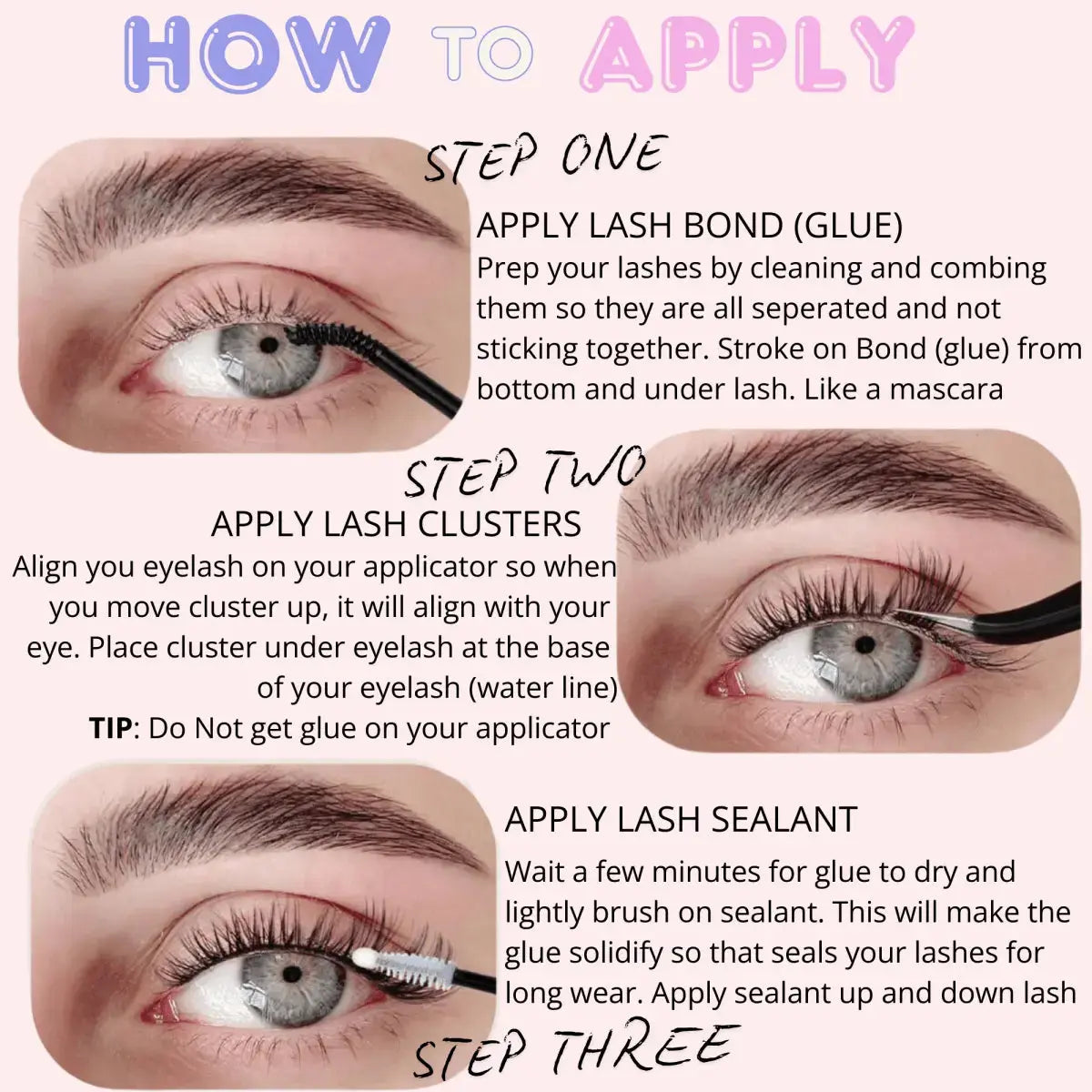 How to Apply Eyelash Extensions