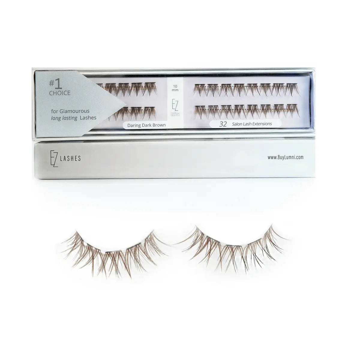 Daring Dark Brown - Eyelash Only - LushnLavish.com