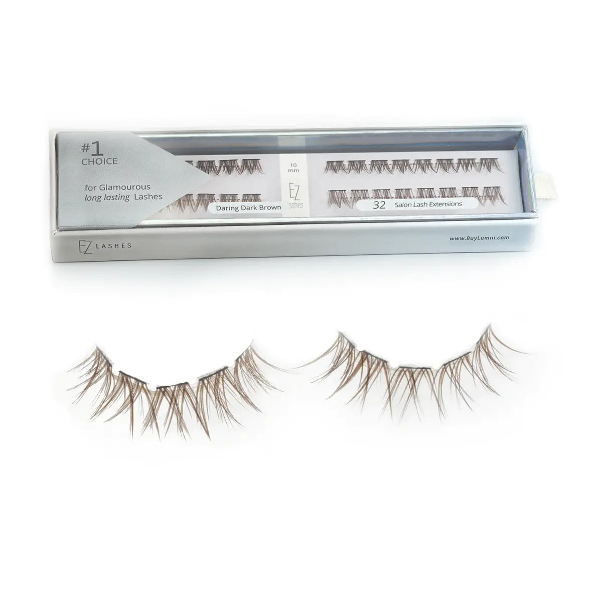 Daring Dark Brown - Eyelash Only - LushnLavish.com