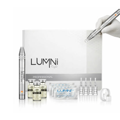 Professional Microneedling Pen at home kit with peptox serum