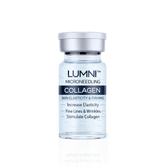 microneedling serum for professional and at home use with collagen actives